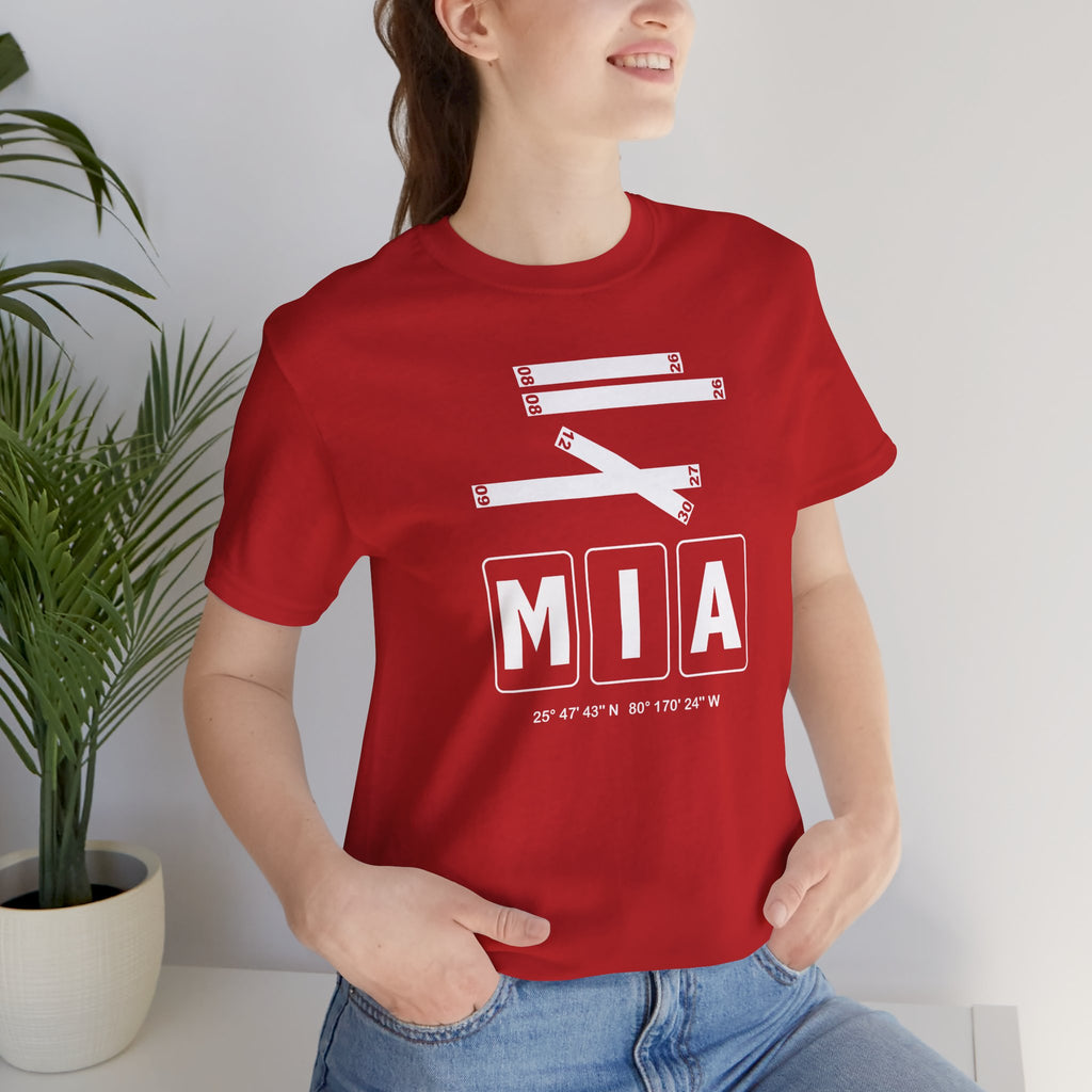 MIA Airport Code Tee Shirt 1