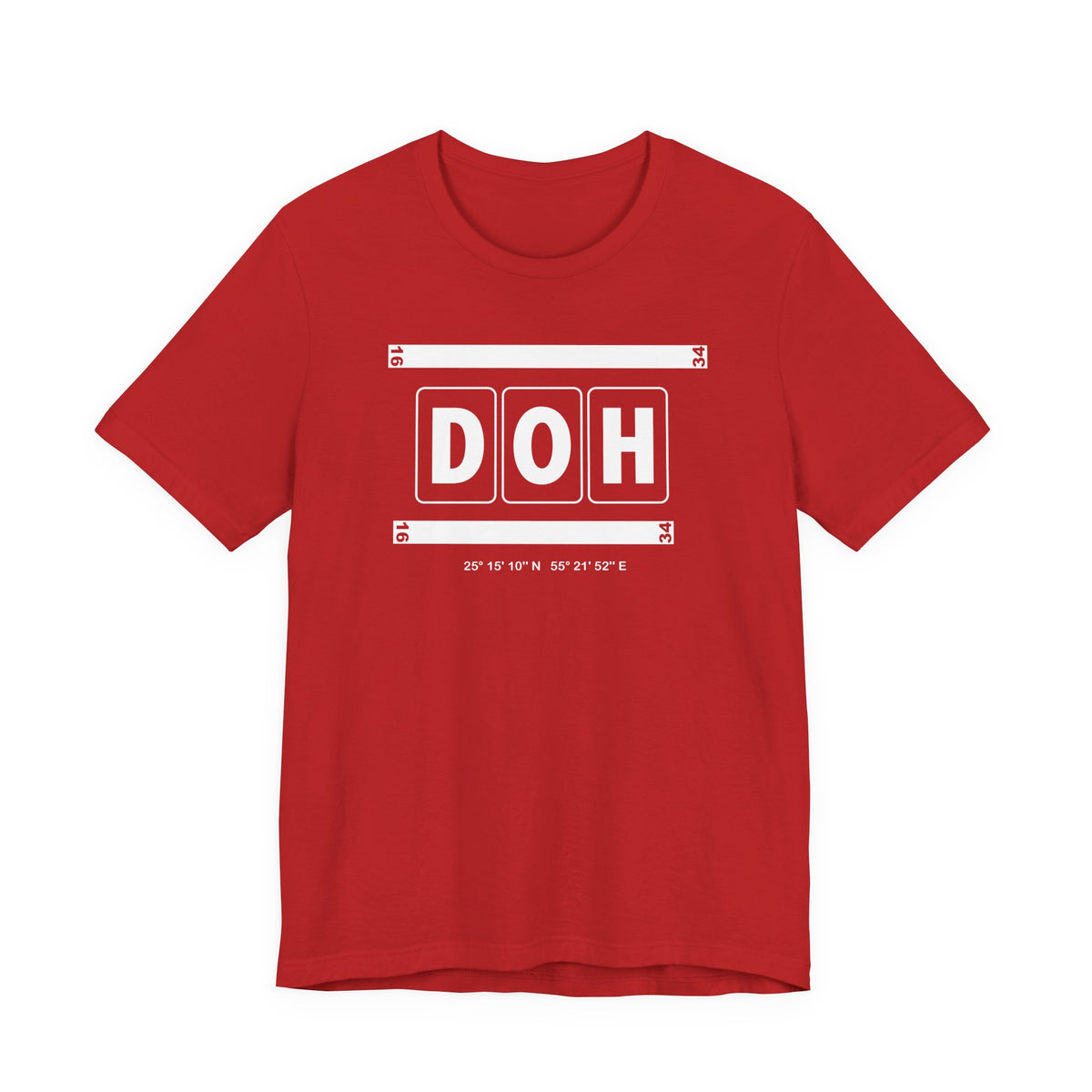 DOH Airport Code Tee Shirt