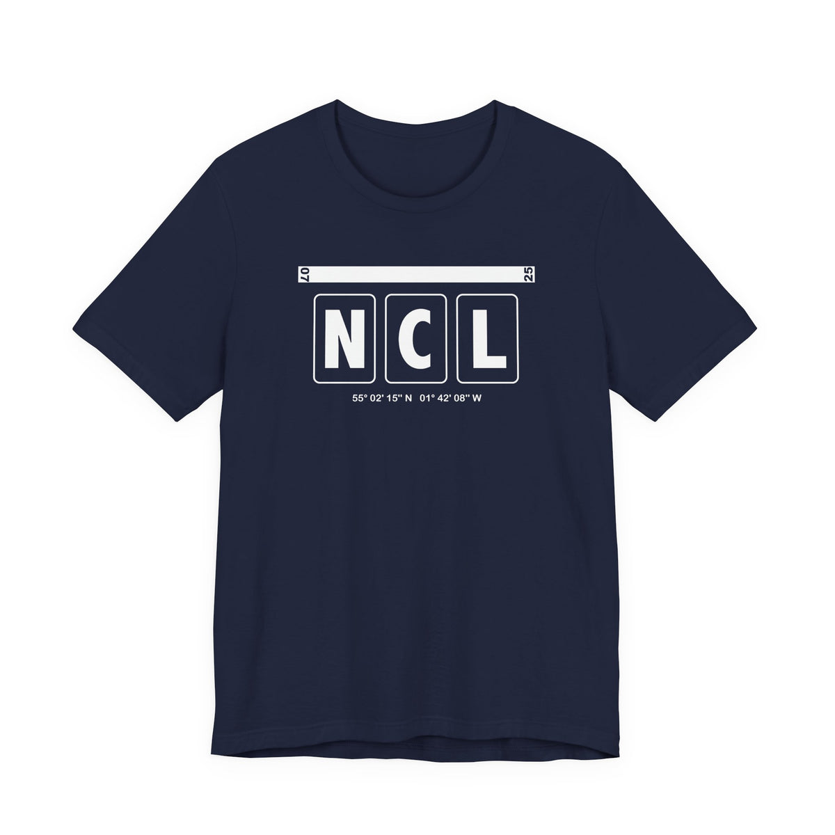 NCL Airport Code Tee Shirt 1