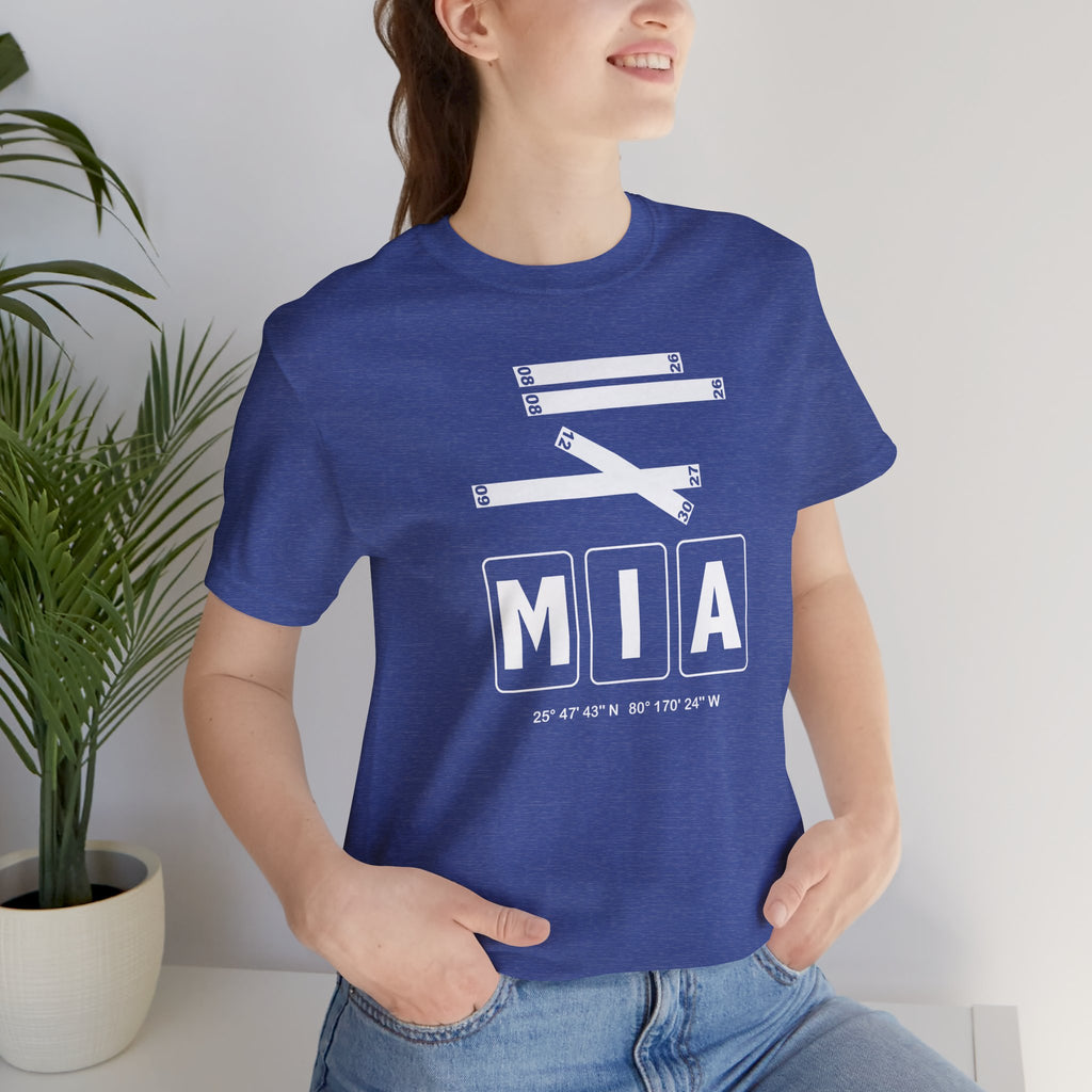 MIA Airport Code Tee Shirt 1
