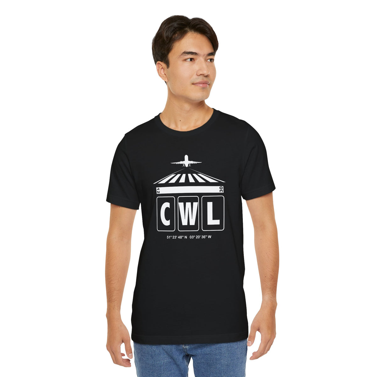 CWL Airport Code Tee Shirt 1