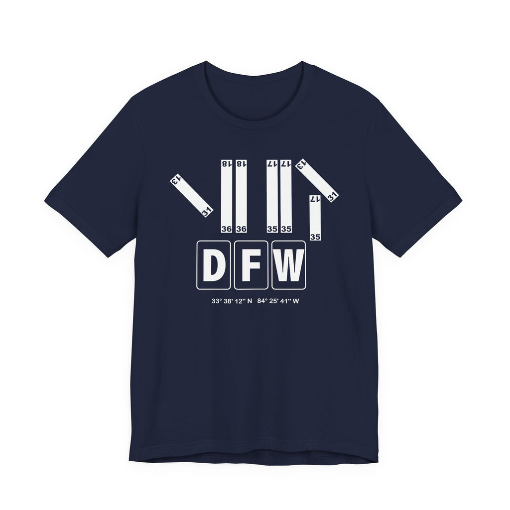 DFW Airport Code Tee Shirt 1