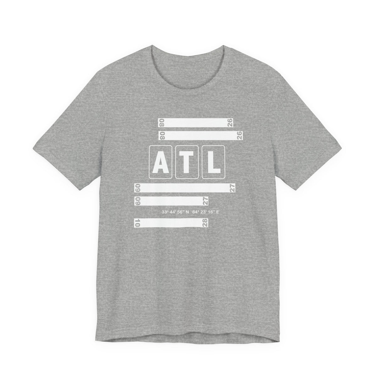 ATL Airport Code Tee Shirt 1