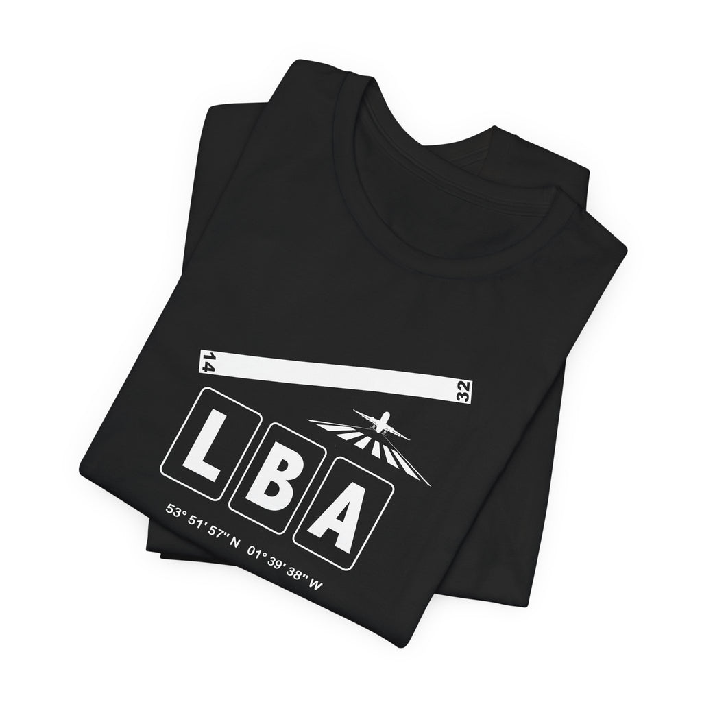 LBA Airport Code Tee Shirt 1