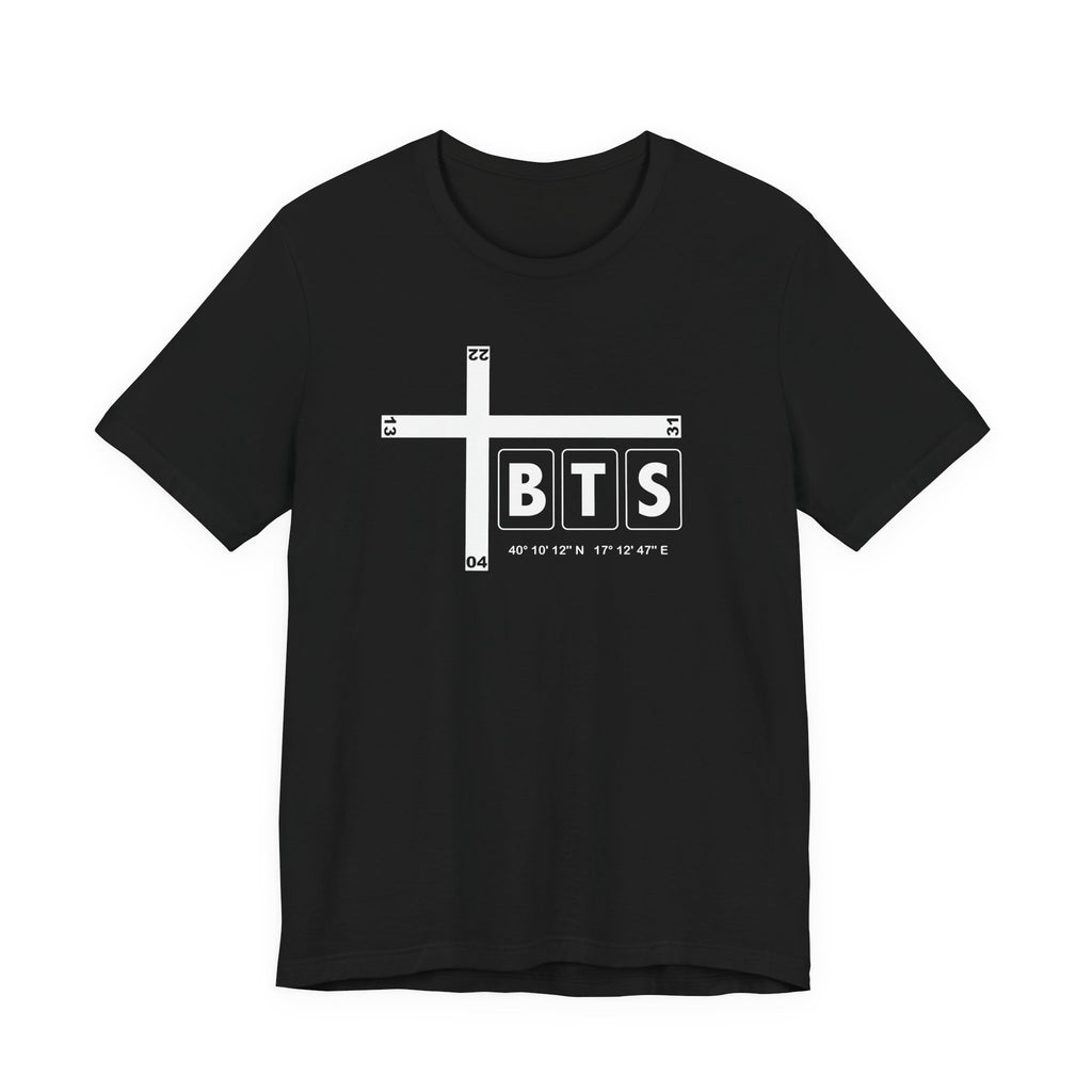 BTS Airport Code Tee Shirt 1