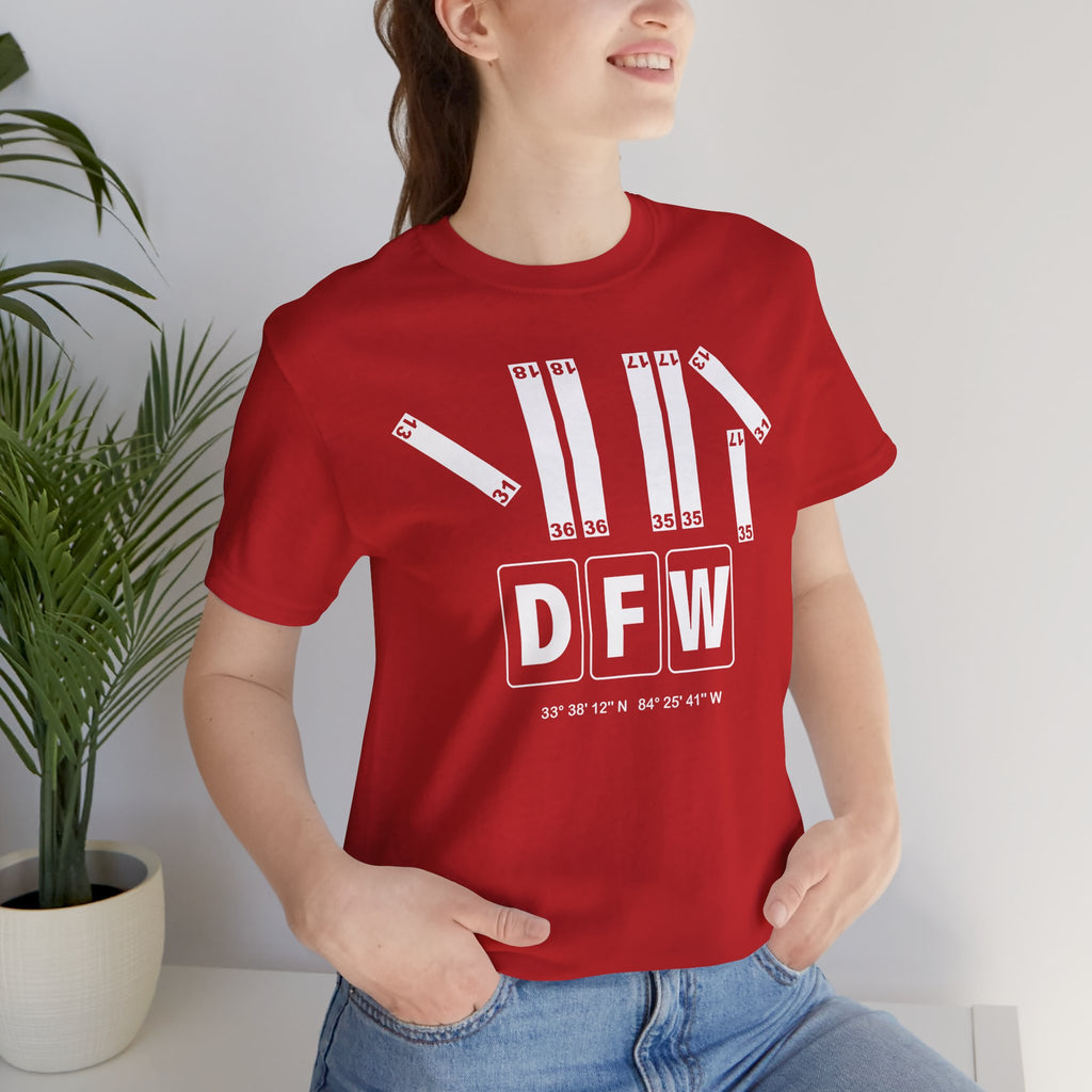 DFW Airport Code Tee Shirt 1