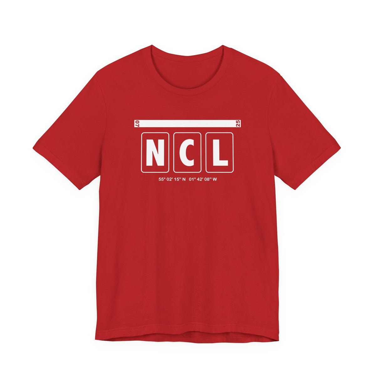 NCL Airport Code Tee Shirt 1