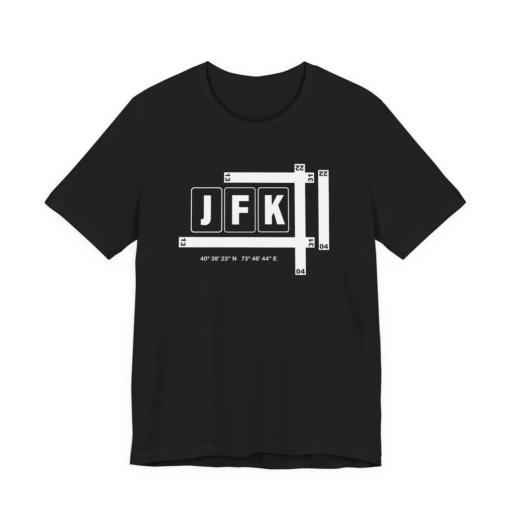 JFK Airport Code Tee Shirt 1
