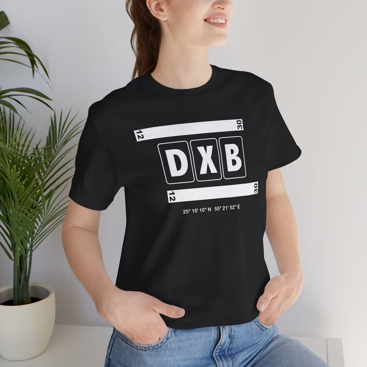 DXB Airport Code Tee Shirt 1