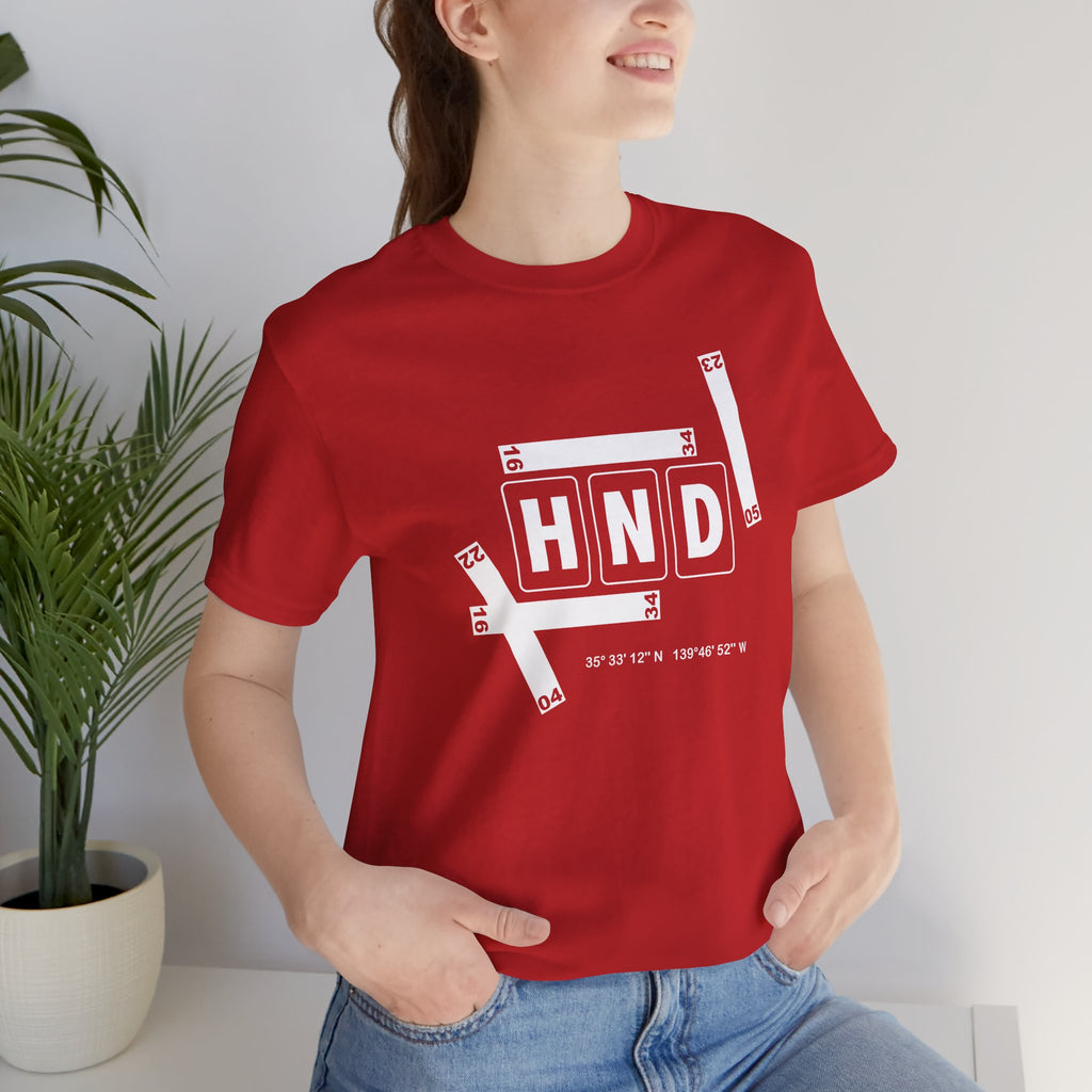 HND Airport Code Tee Shirt 1