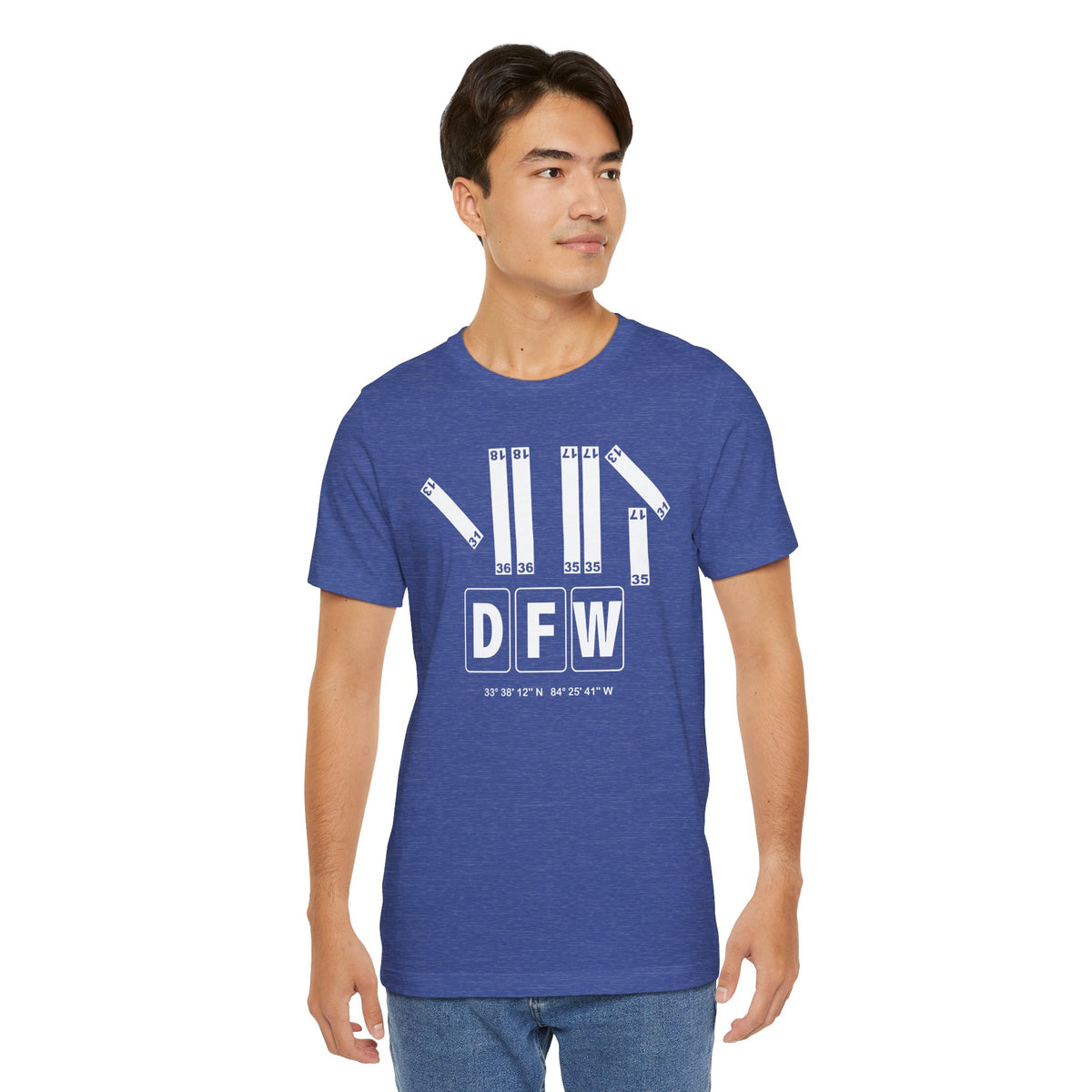 DFW Airport Code Tee Shirt 1