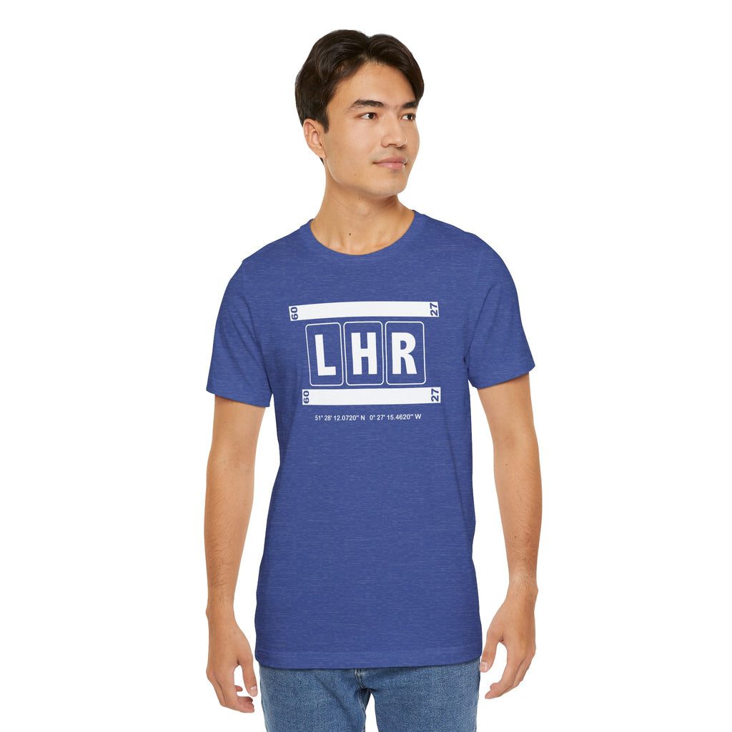 LHR  Airport Code Tee Shirt 1