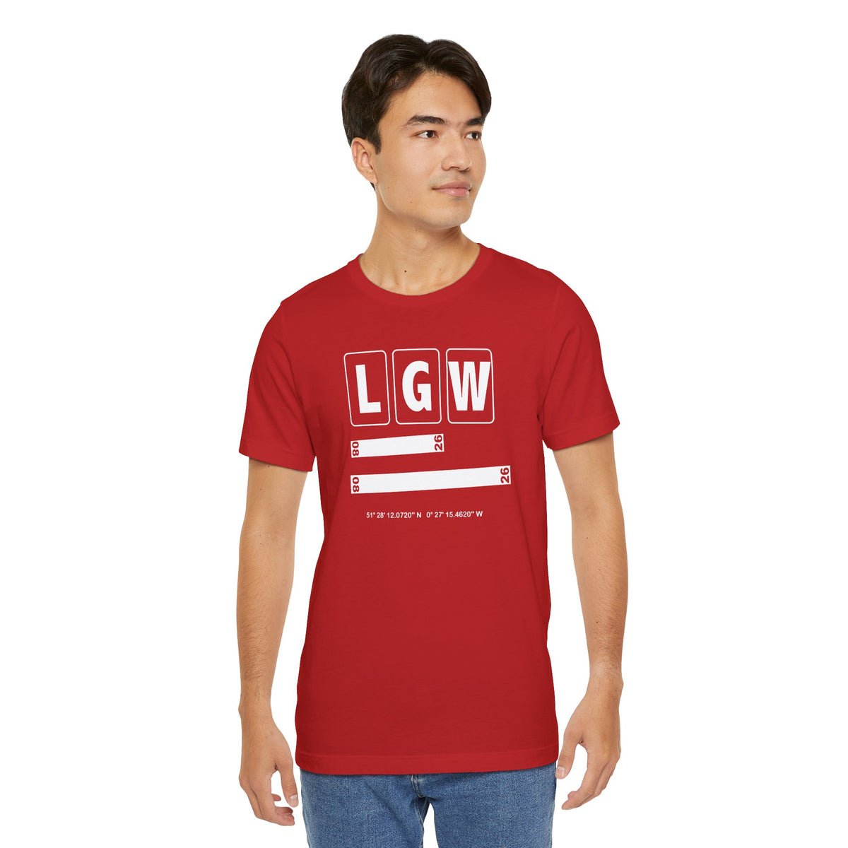 LGW Airport Code Tee Shirt 1