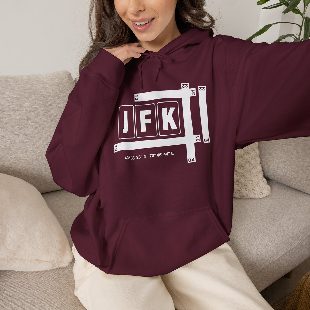 JFK Hooded Sweatshirt
