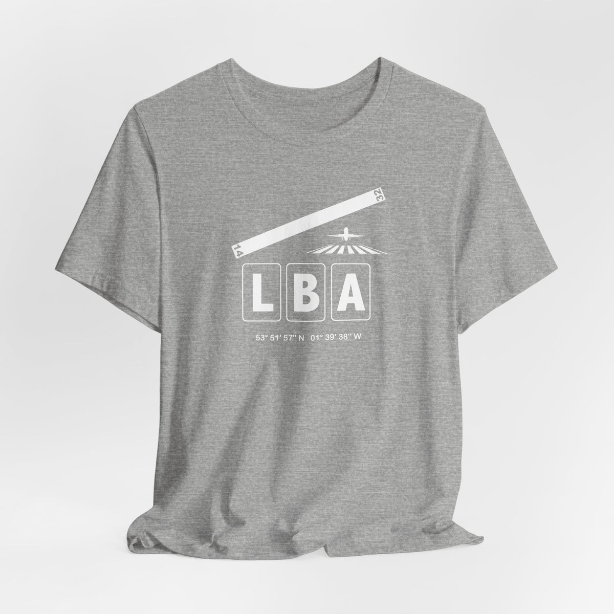 LBA Airport Code Tee Shirt 1