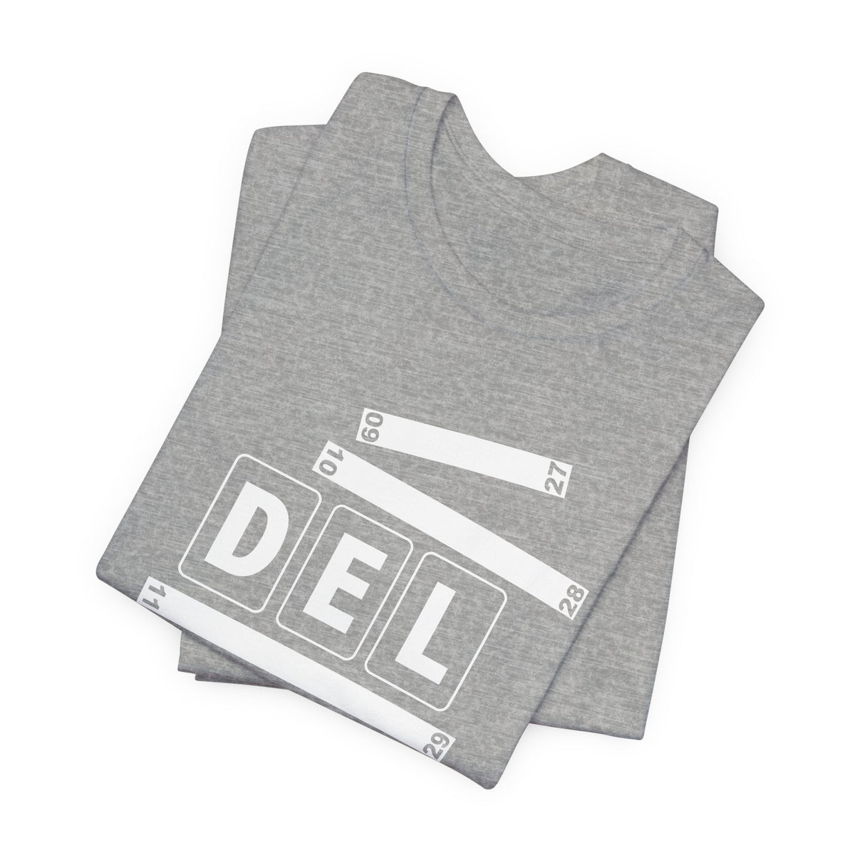 DEL Airport Code Tee Shirt 1