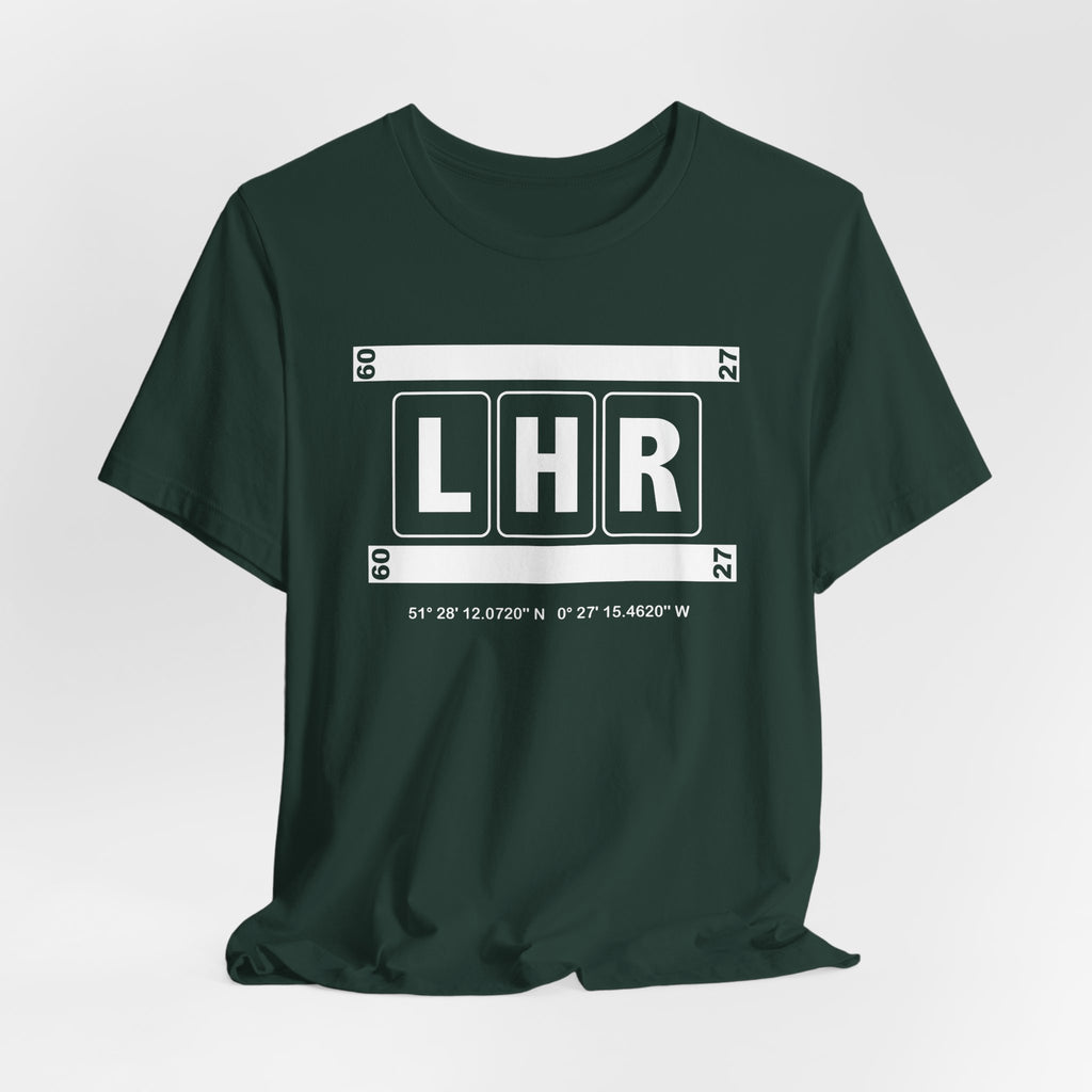 LHR Airport Code Tee Shirt
