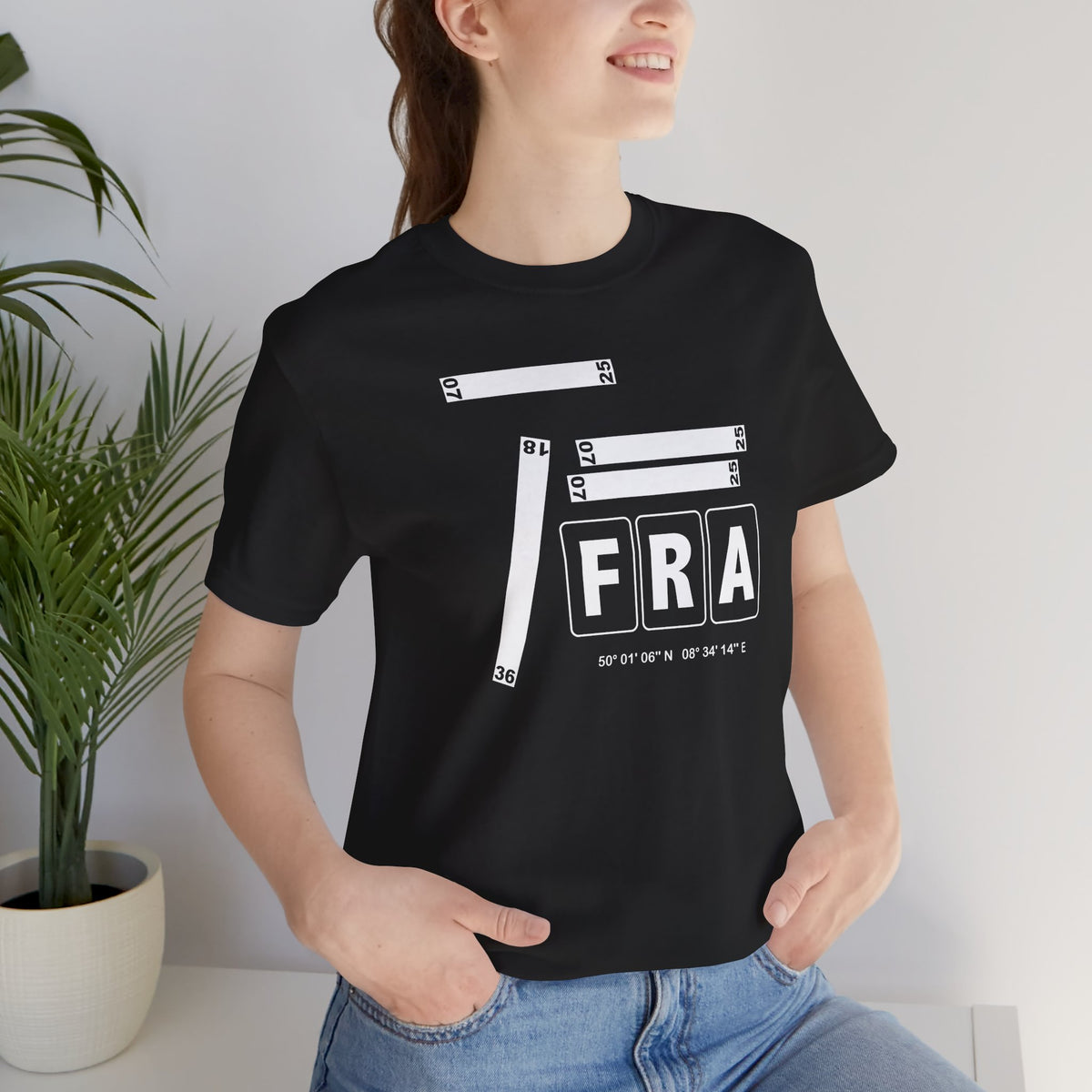 FRA Airport Code Tee Shirt