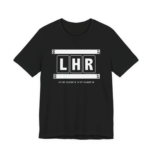 LHR Airport Code Tee Shirt