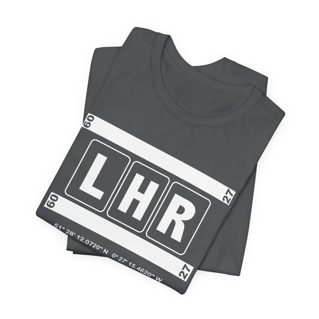 LHR Airport Code Tee Shirt