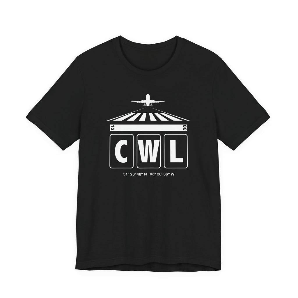 CWL Airport Code Tee Shirt 1