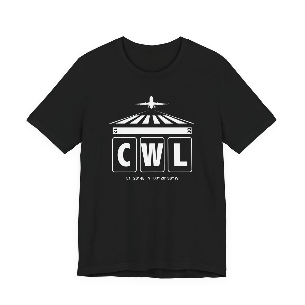 CWL Airport Code Tee Shirt 1