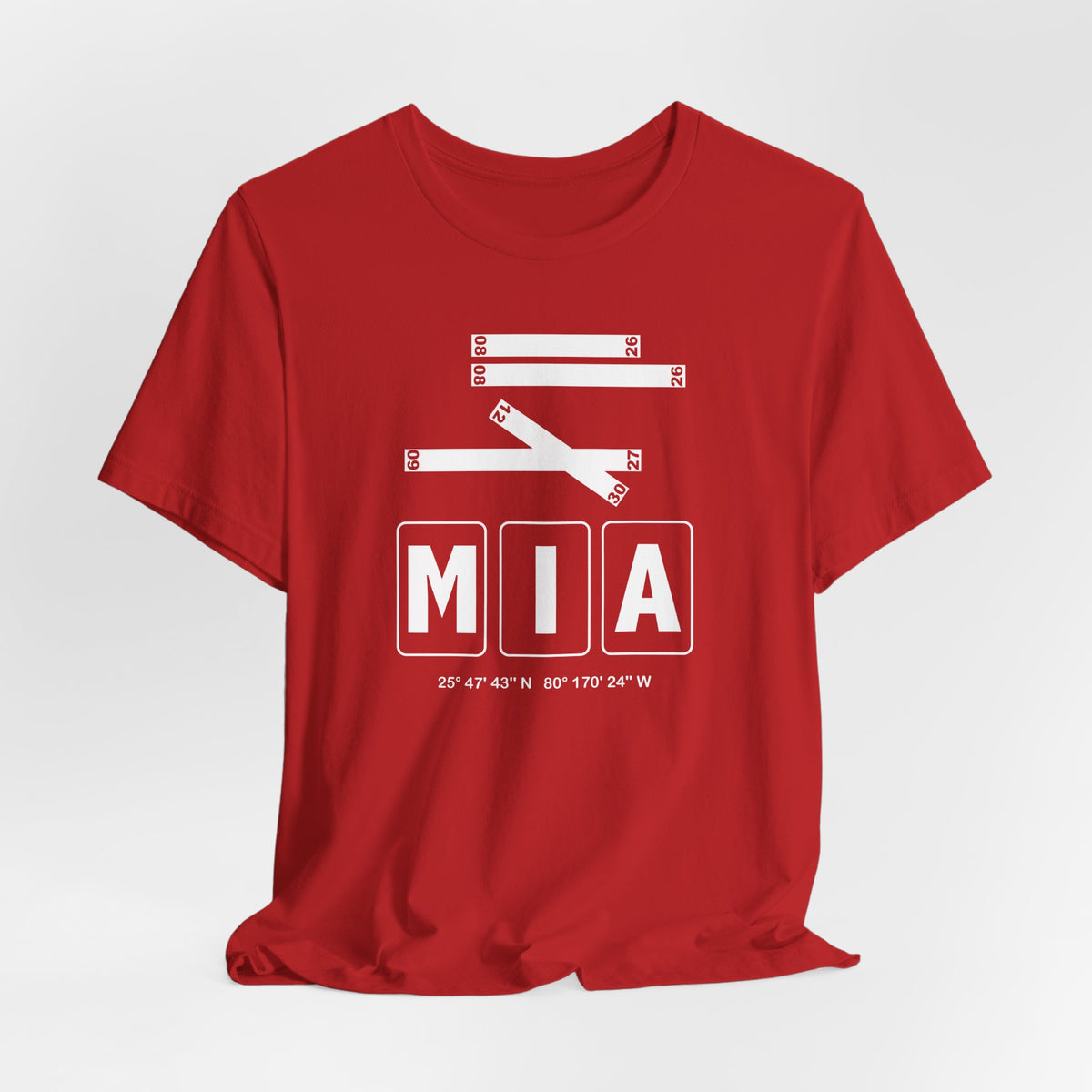 MIA Airport Code Tee Shirt 1