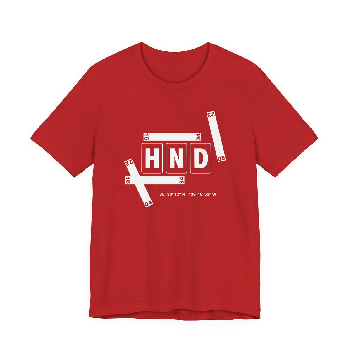 HND Airport Code Tee Shirt 1
