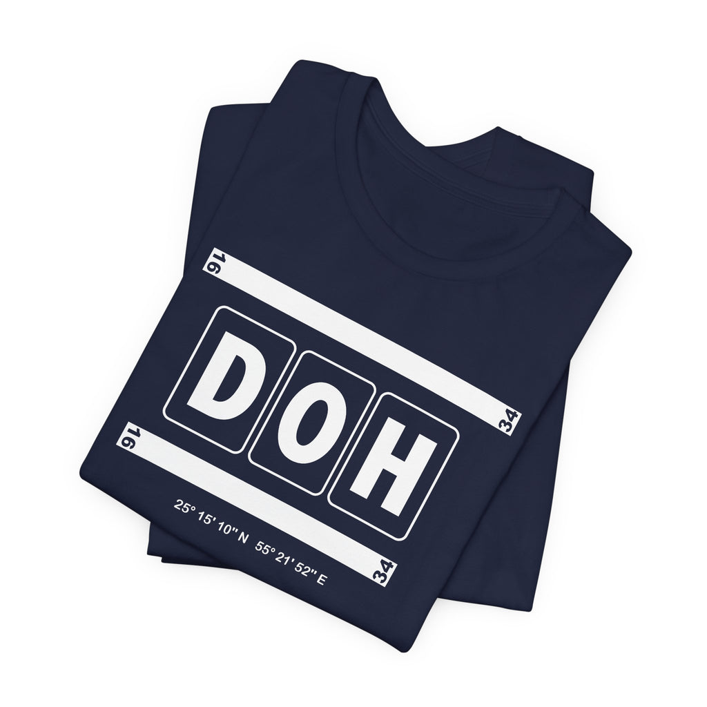 DOH Airport Code Tee Shirt