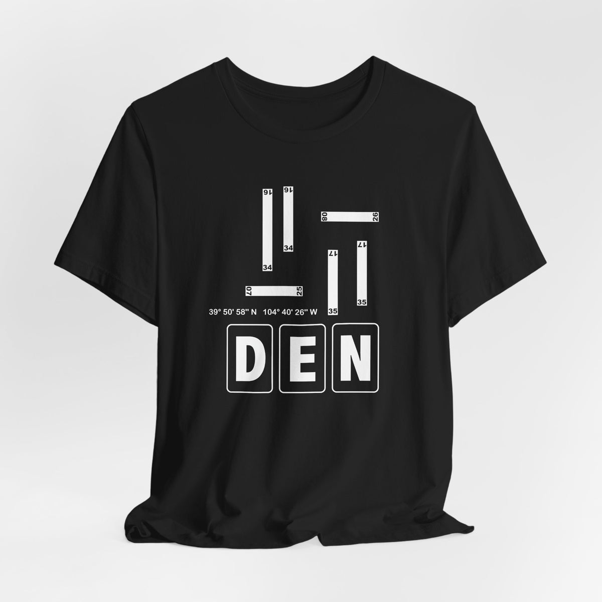 DEN Airport Code Tee Shirt 1
