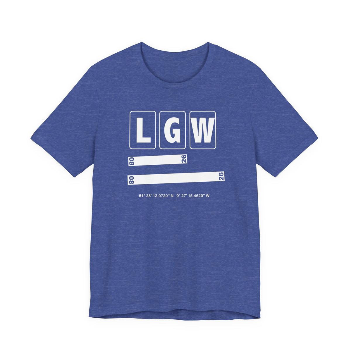 LGW Airport Code Tee Shirt 1