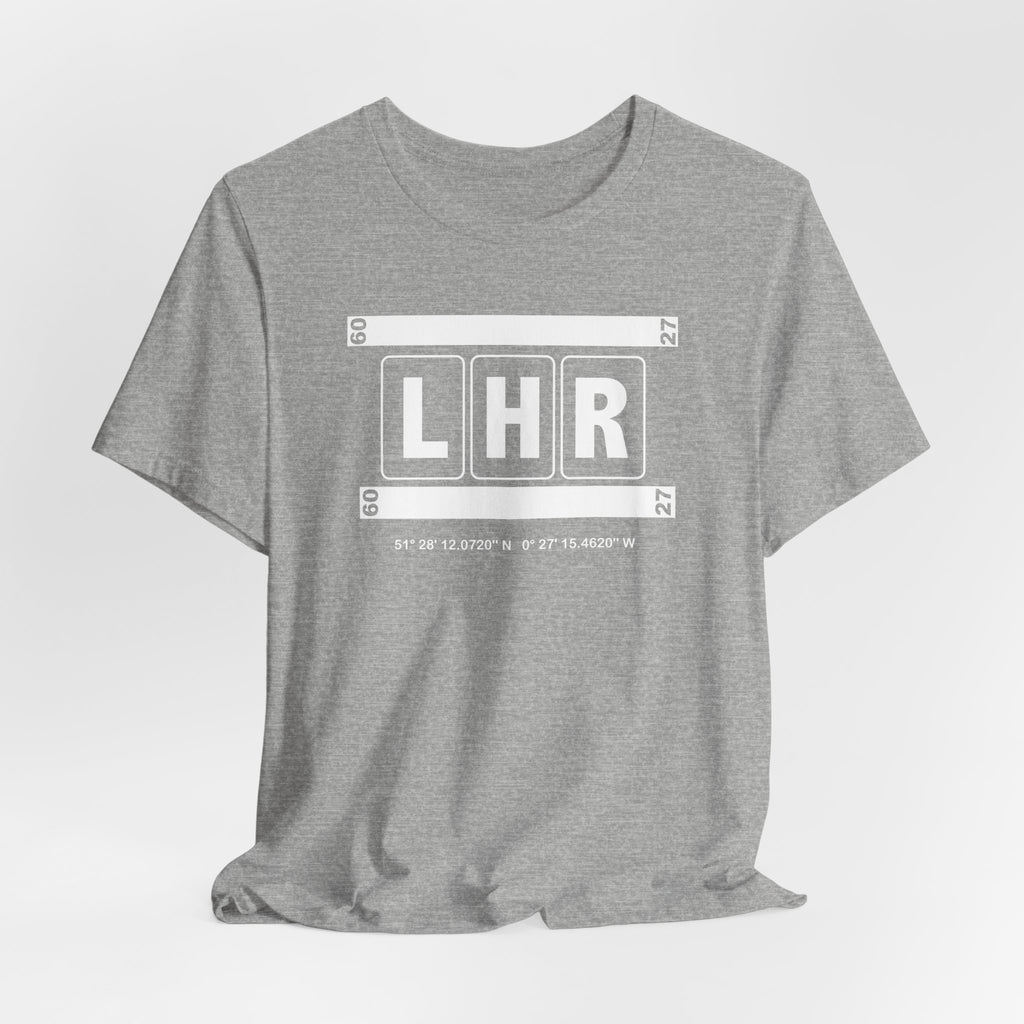 LHR  Airport Code Tee Shirt 1