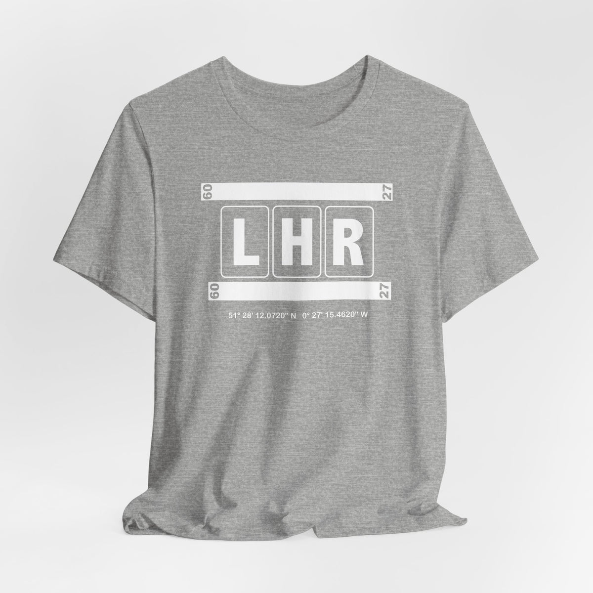 LHR  Airport Code Tee Shirt 1
