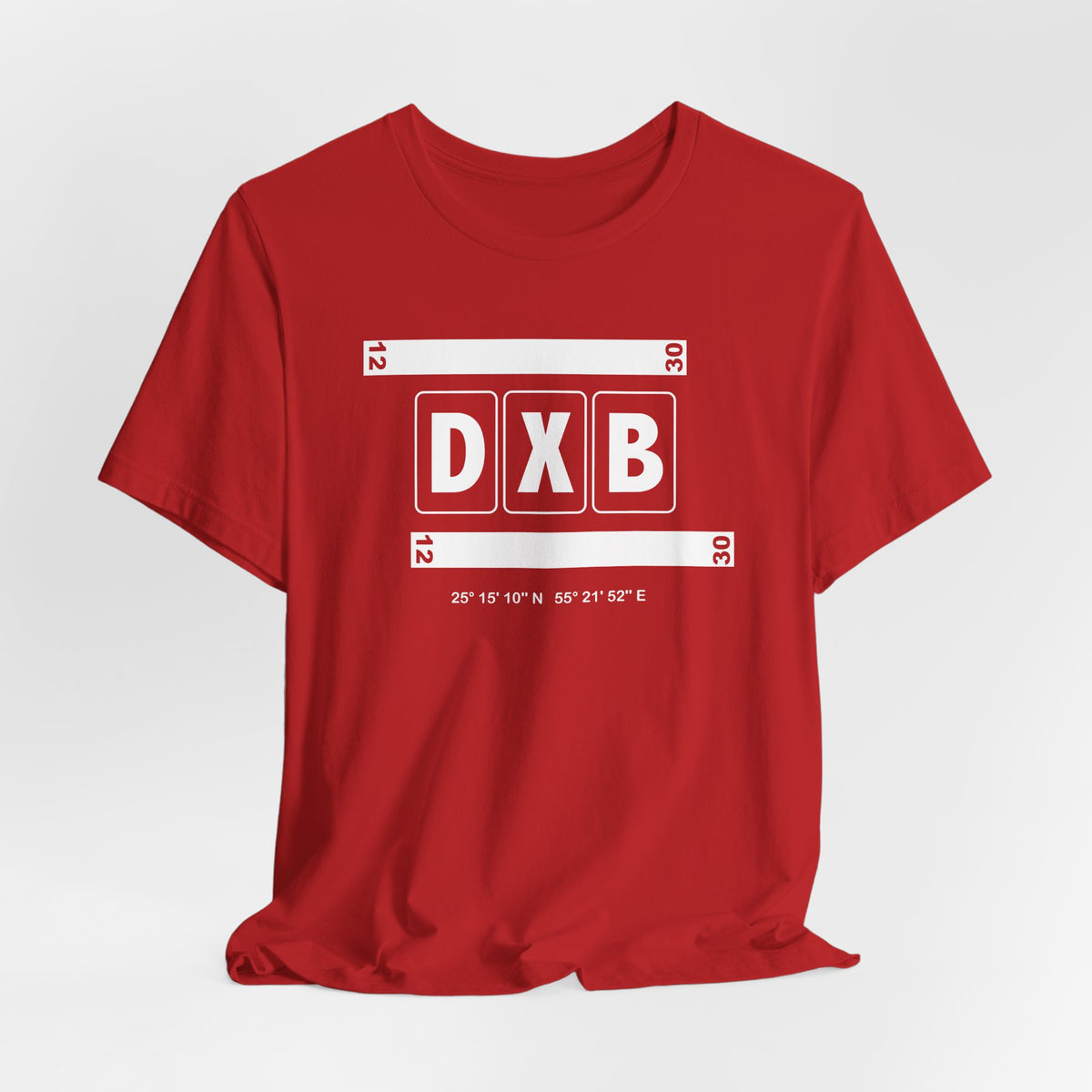 DXB Airport Code Tee Shirt 1