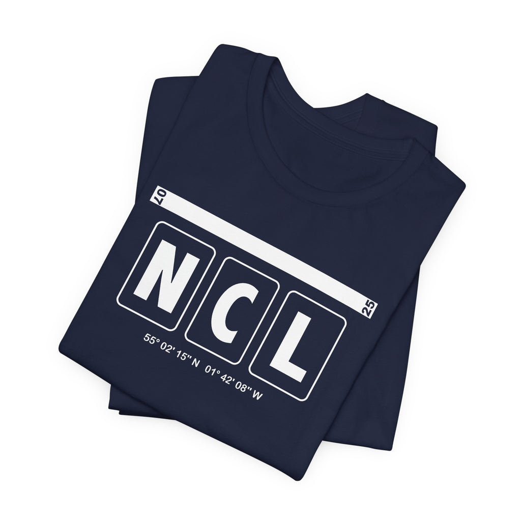 NCL Airport Code Tee Shirt 1