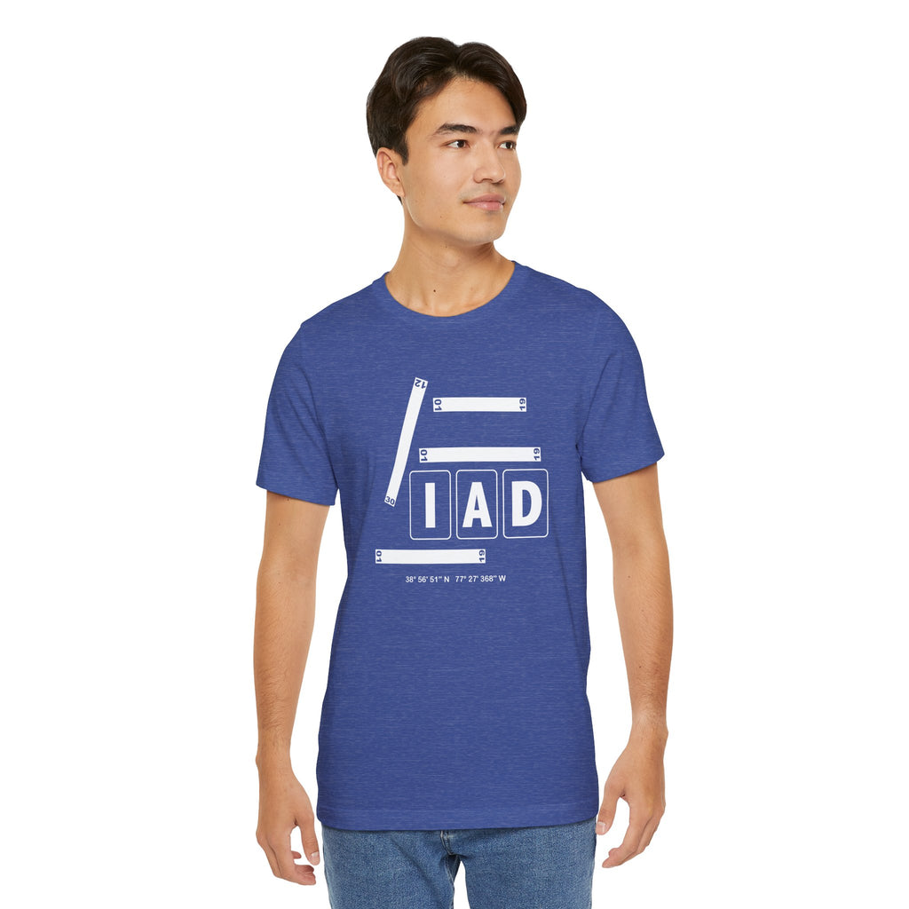 IAD Airport Code Tee Shirt 1