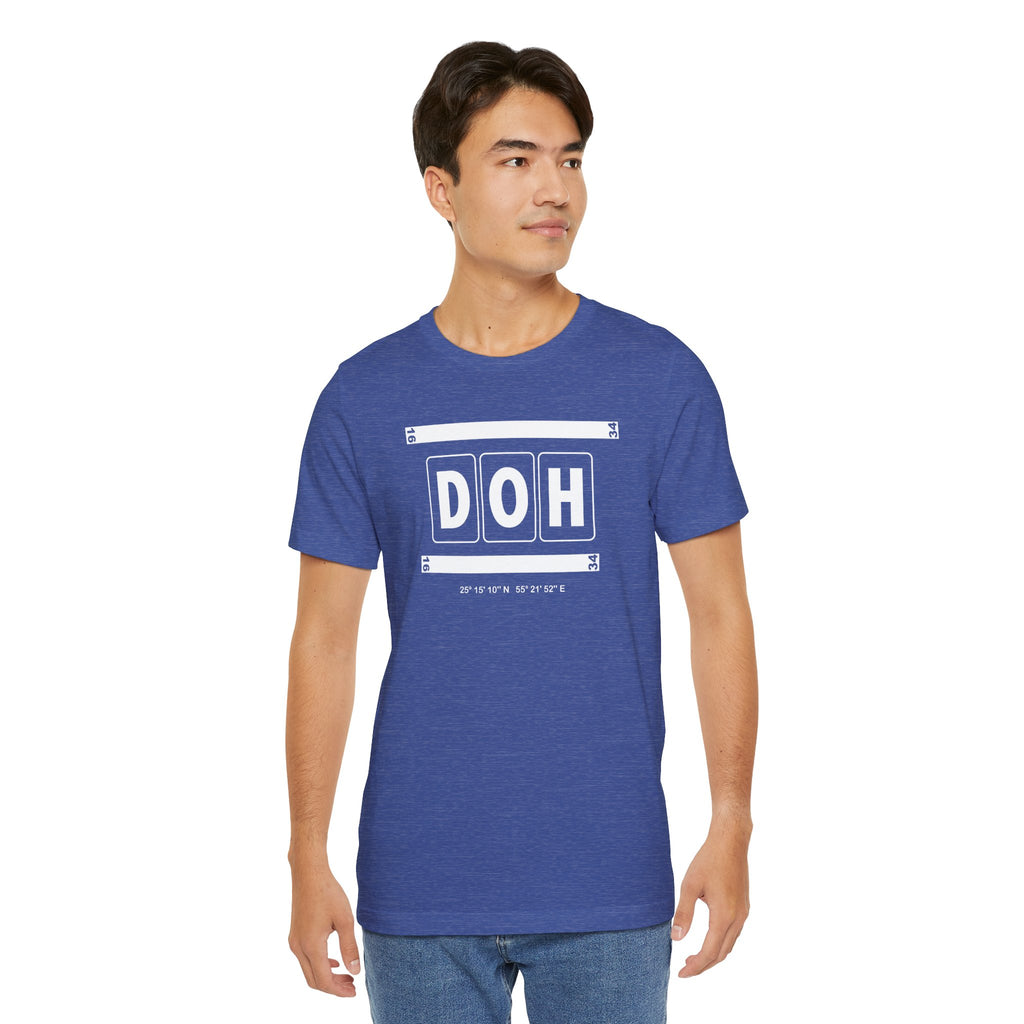 DOH Airport Code Tee Shirt
