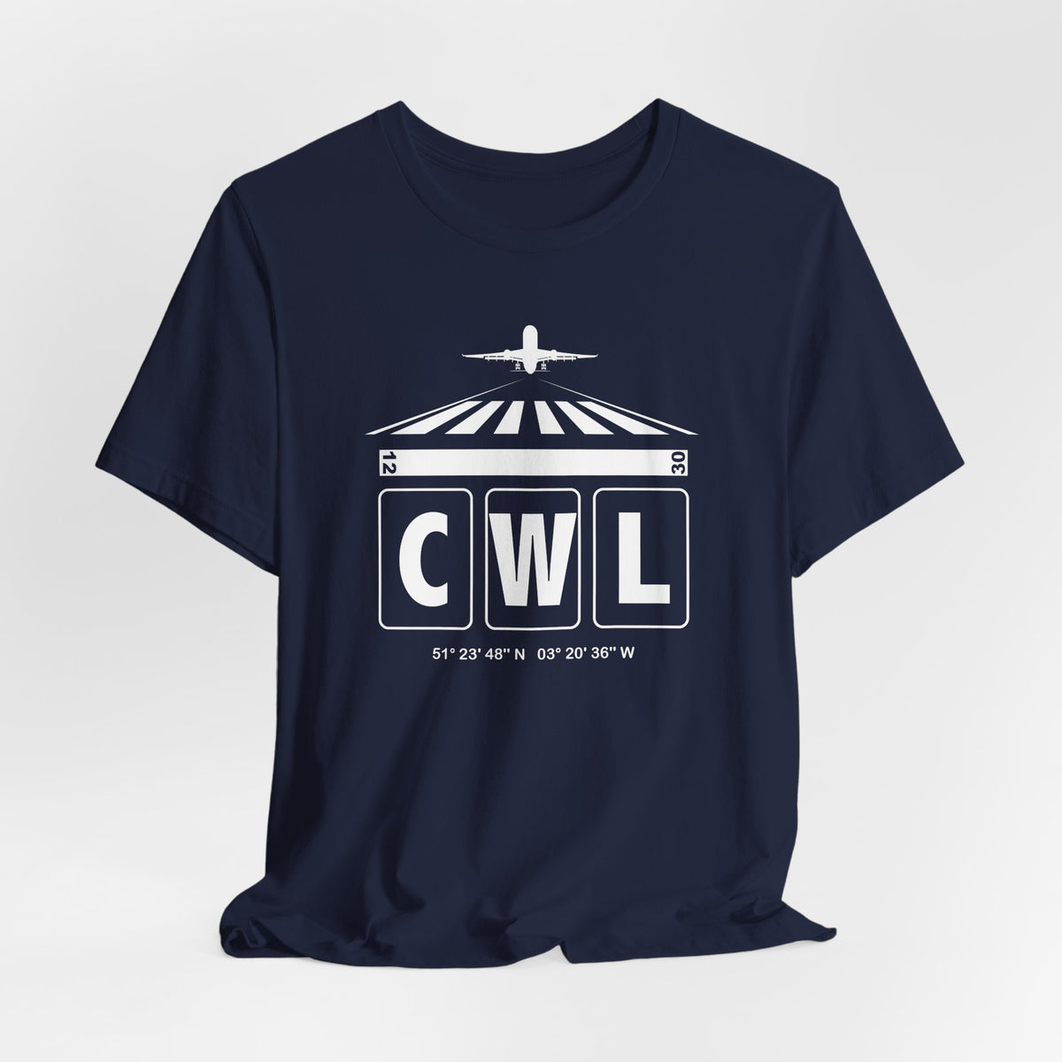 CWL Airport Code Tee Shirt 1