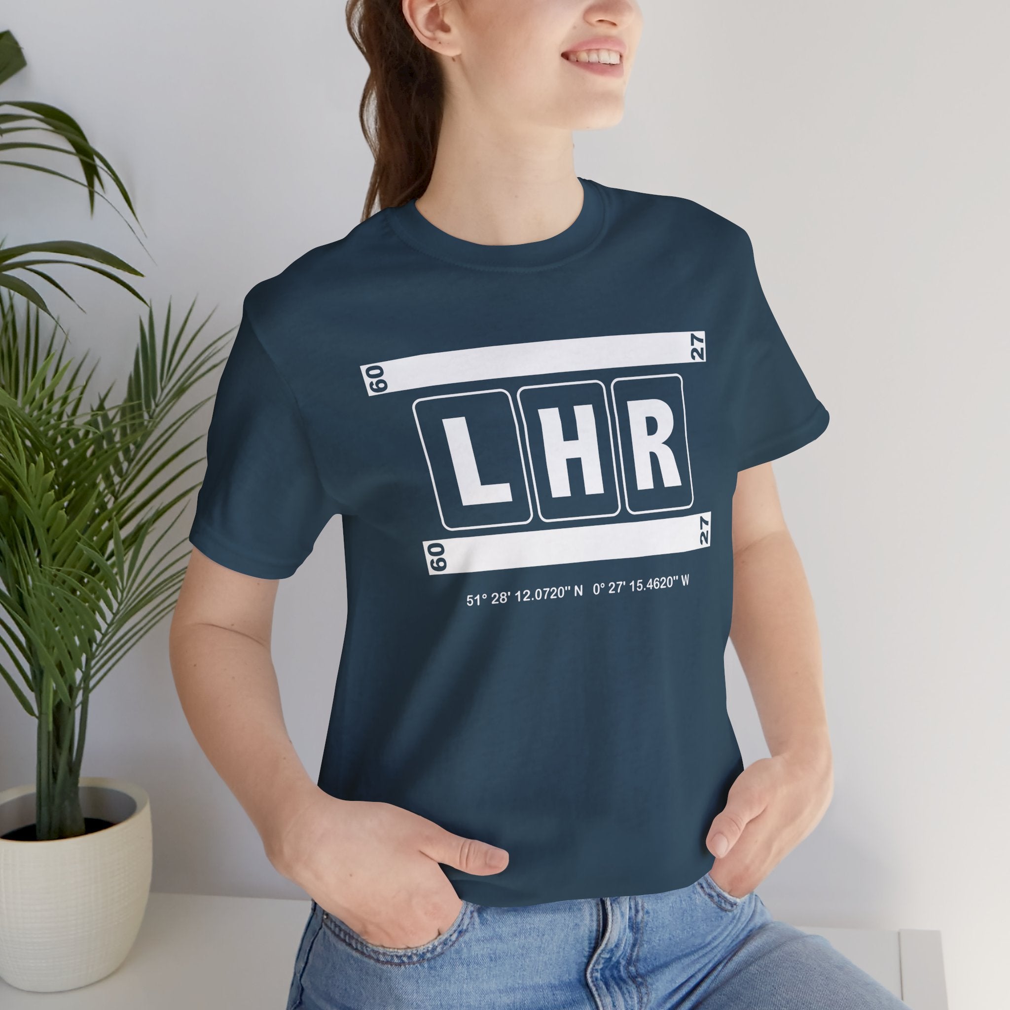 LHR Airport Code Tee Shirt