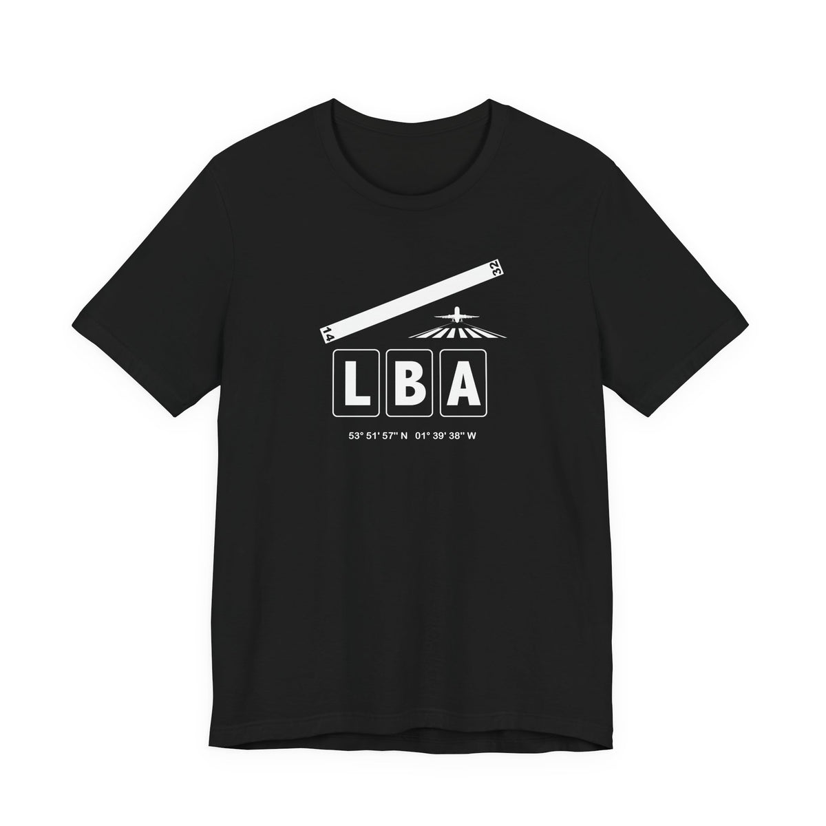 LBA Airport Code Tee Shirt 1
