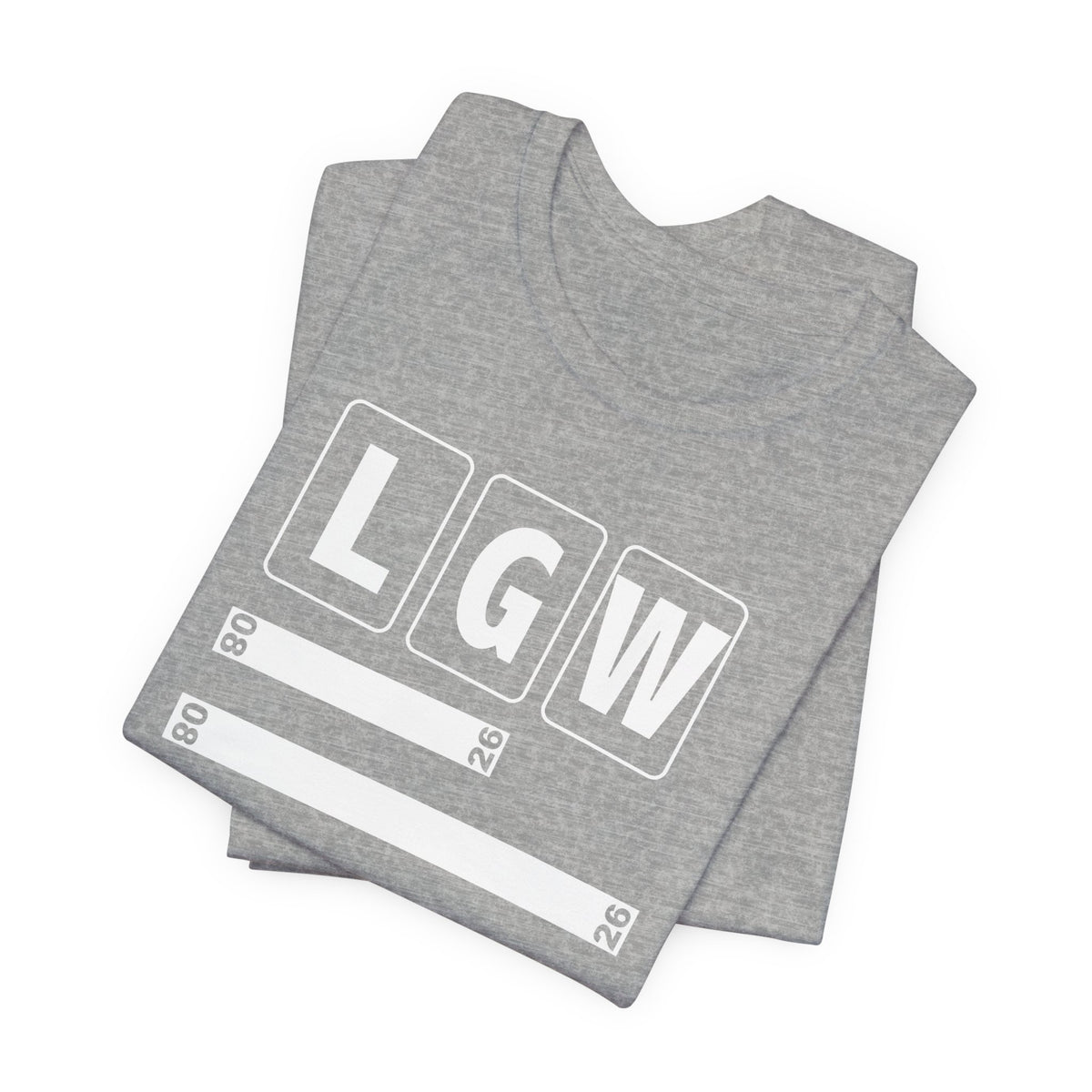 LGW Airport Code Tee Shirt 1