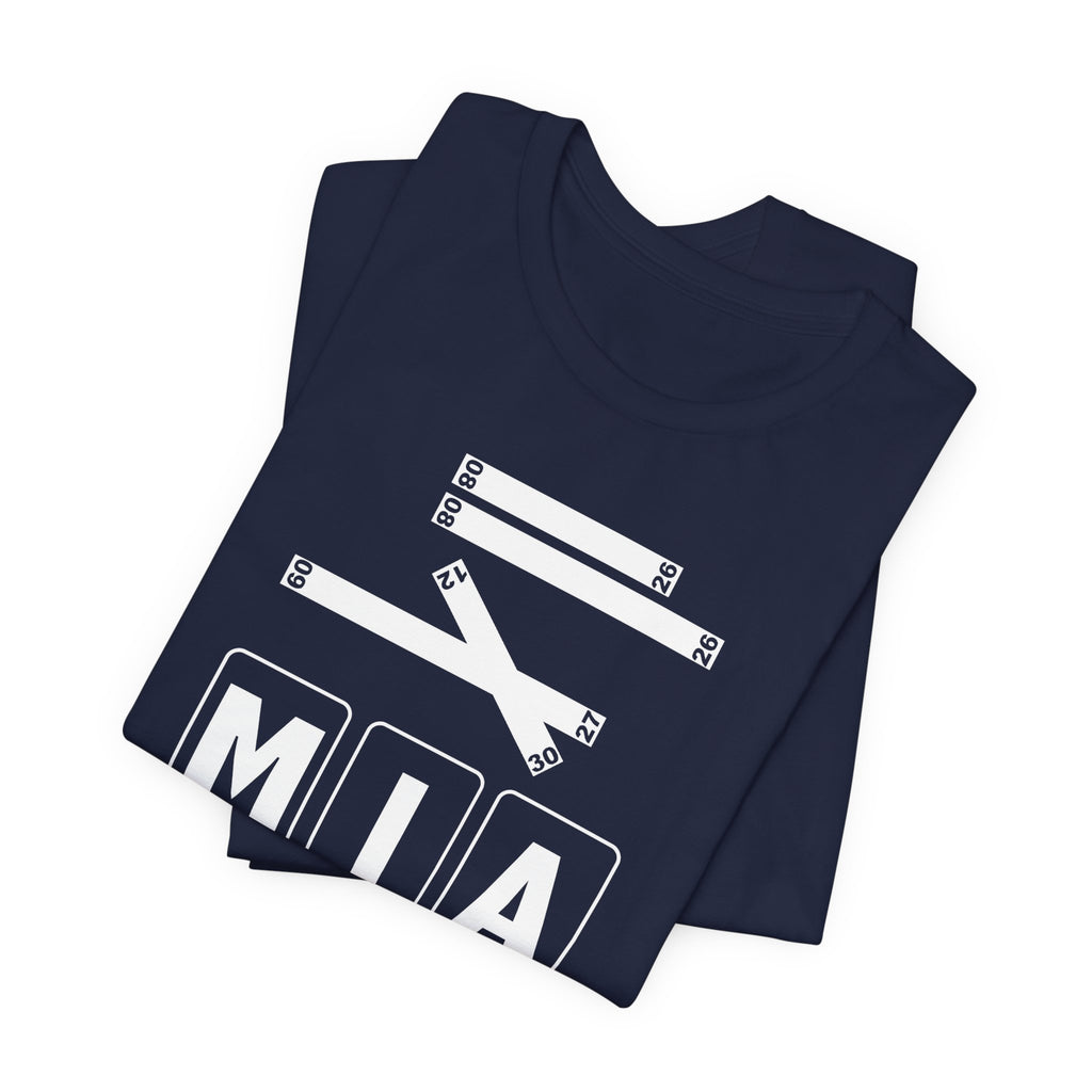 MIA Airport Code Tee Shirt 1