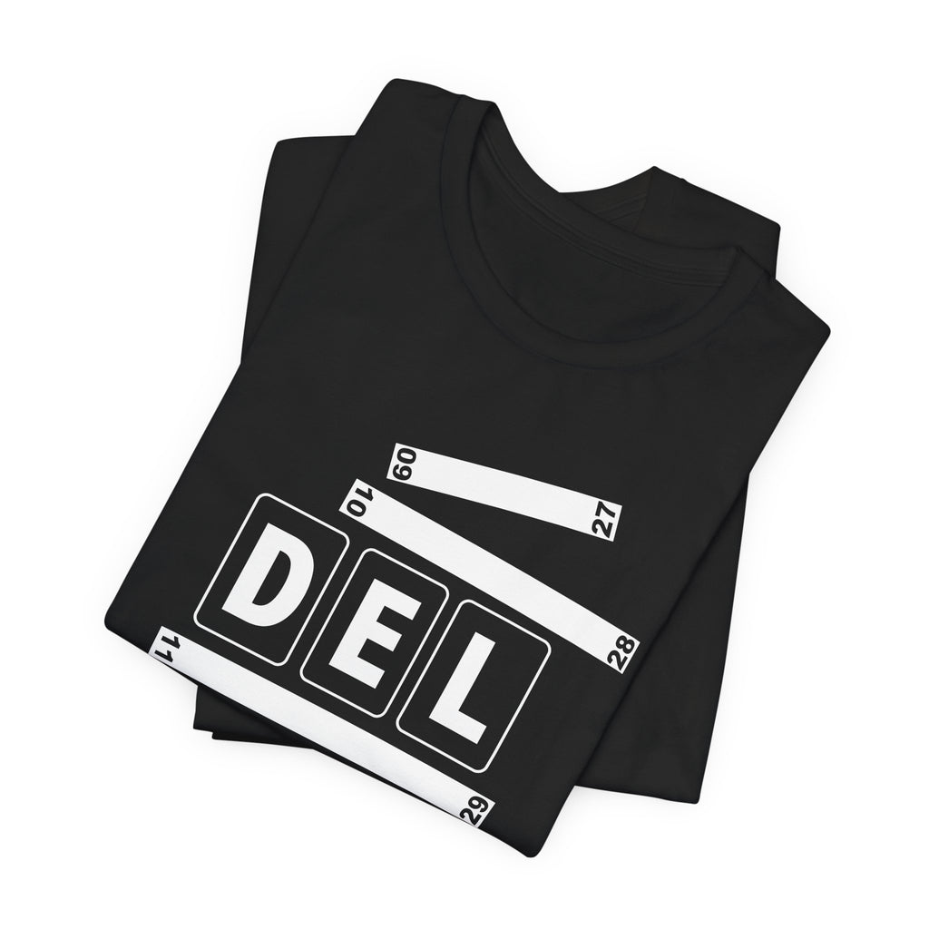 DEL Airport Code Tee Shirt 1