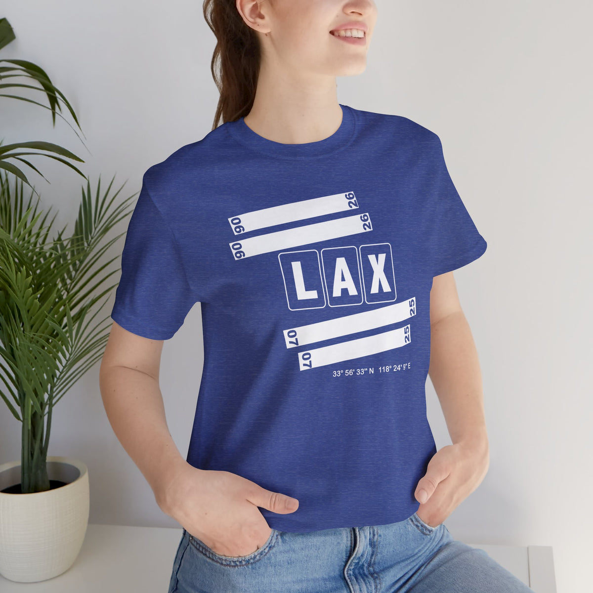 LAX Airport Code Tee Shirt 1