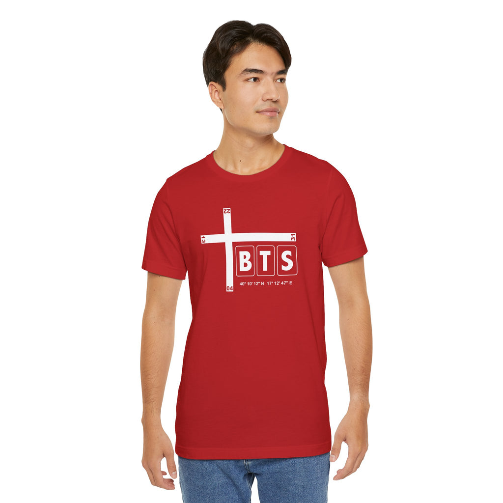 BTS Airport Code Tee Shirt 1