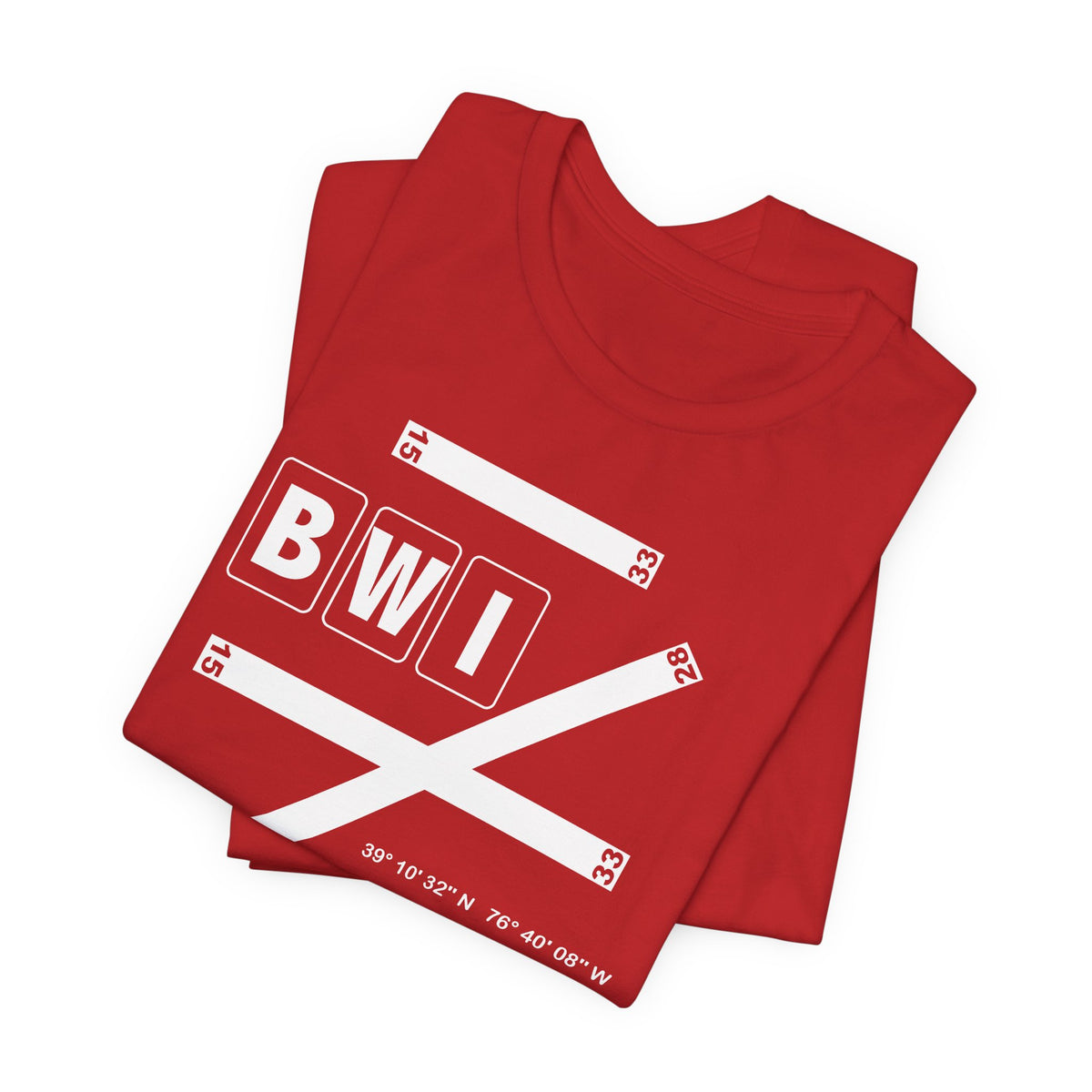 BWI Airport Code Tee Shirt 1