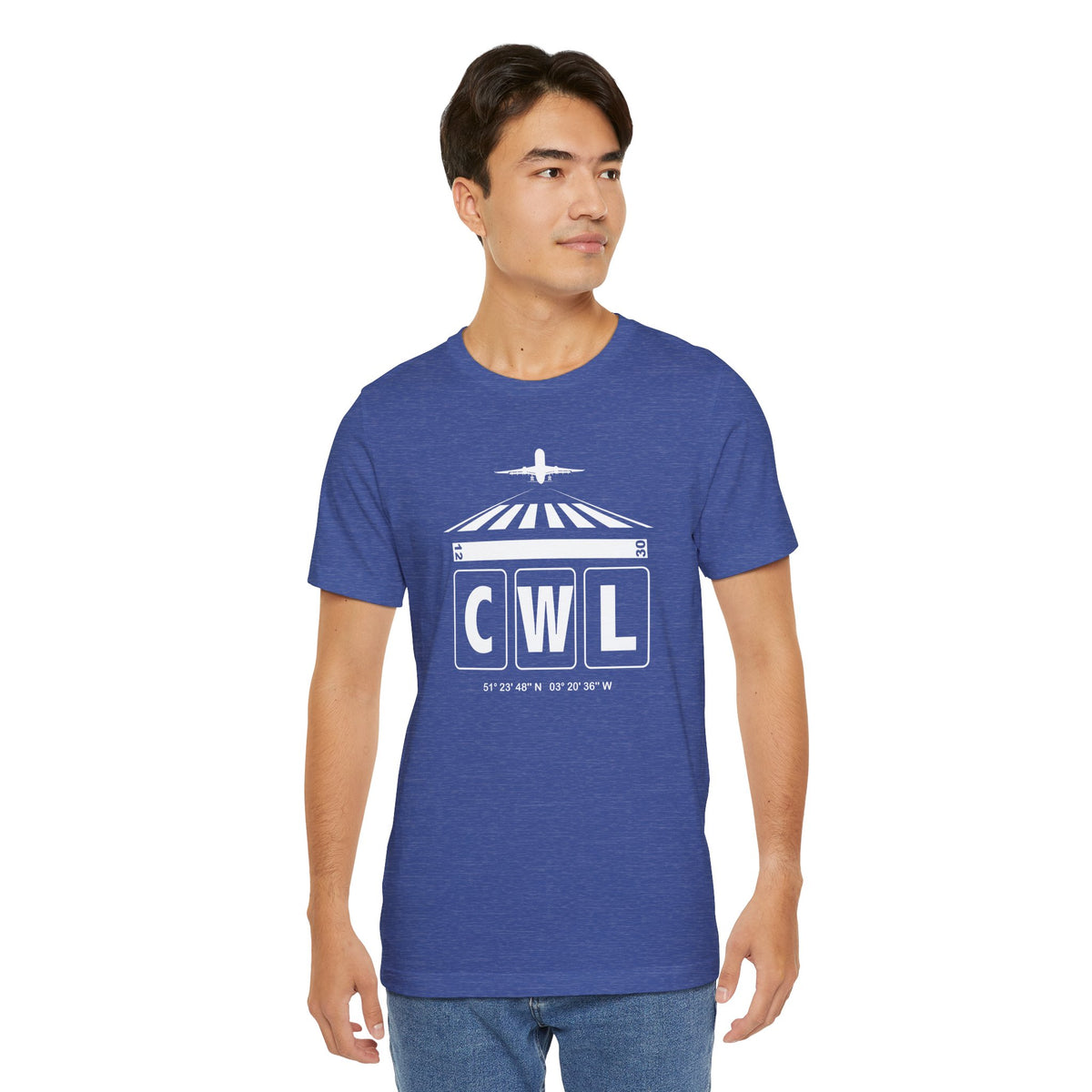 CWL Airport Code Tee Shirt 1