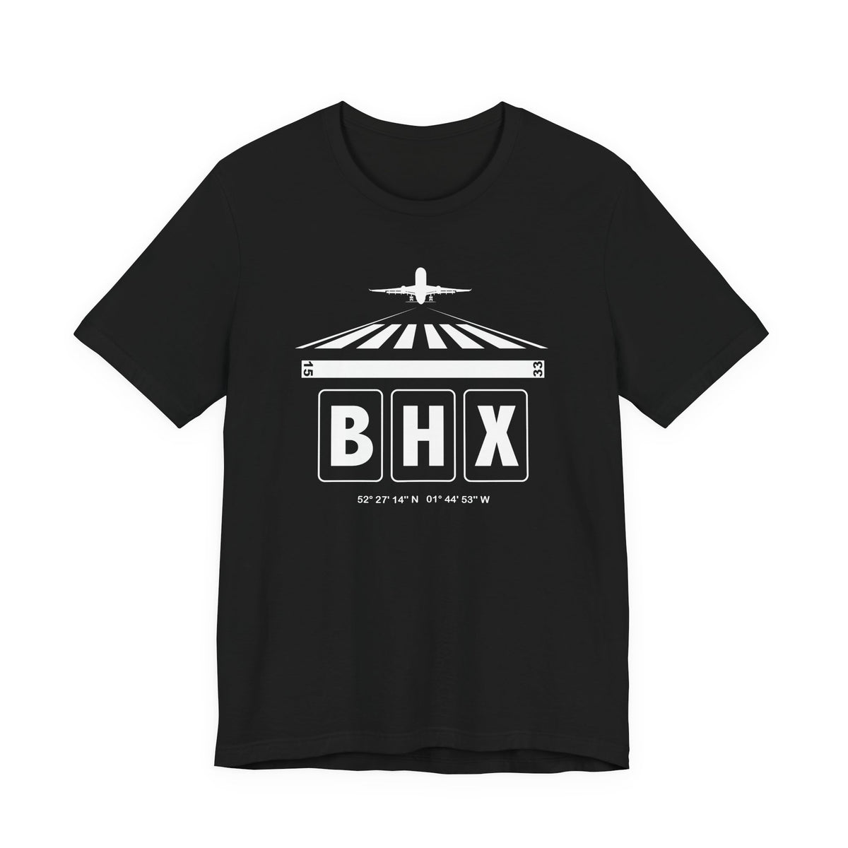 BHX Airport Code Tee Shirt 1