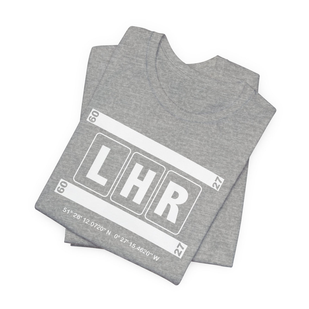 LHR  Airport Code Tee Shirt 1