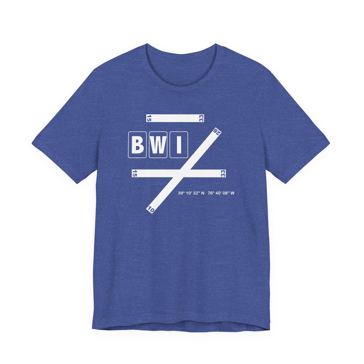 BWI Airport Code Tee Shirt 1